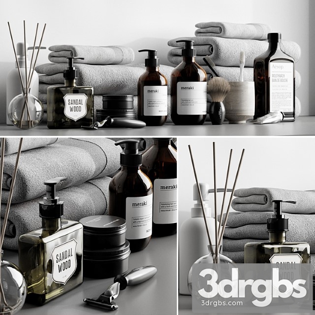 Bathroom Accessories 4 2 3dsmax Download - thumbnail 1