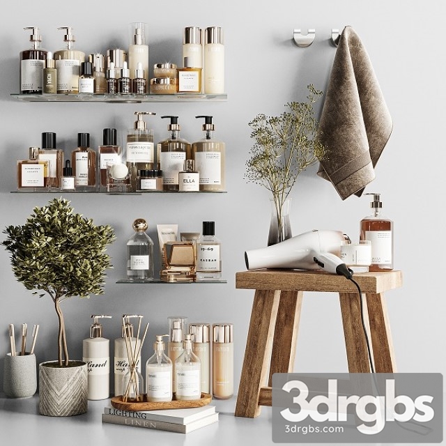 Bathroom Accessories 43 3dsmax Download - thumbnail 1