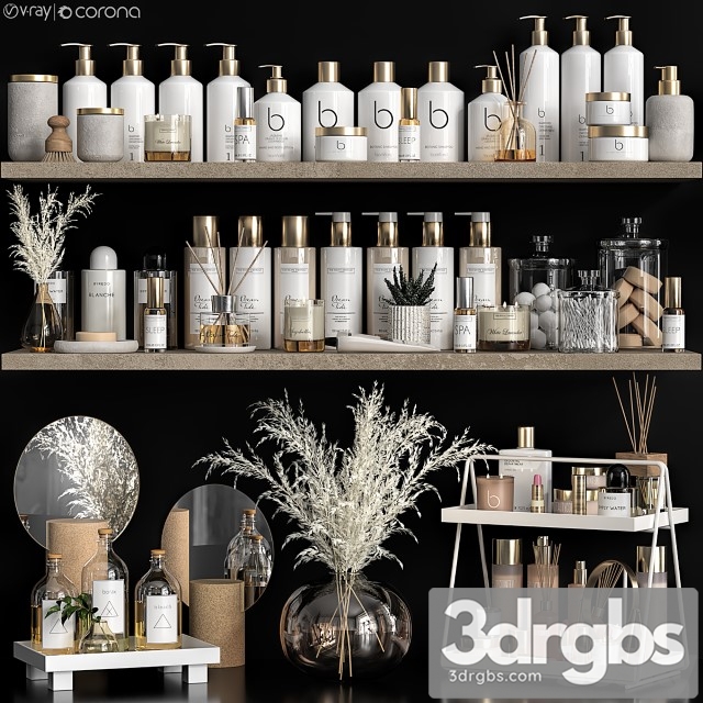 Bathroom Accessories 46 3dsmax Download - thumbnail 1