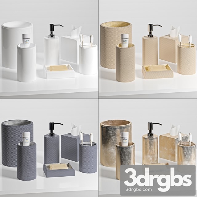 Bathroom Accessories 5 31 3dsmax Download - thumbnail 1