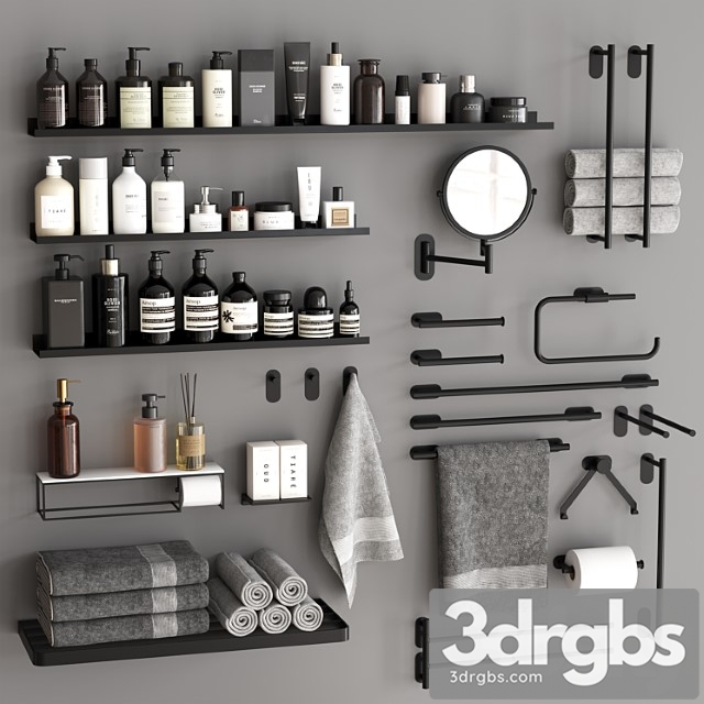 Bathroom Accessories 59 2 3dsmax Download - thumbnail 1