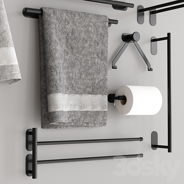 Bathroom Accessories 59 3DS Max Model - thumbnail 3