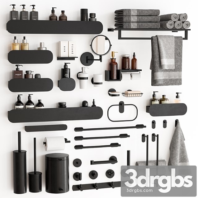 Bathroom Accessories 68 3dsmax Download - thumbnail 1