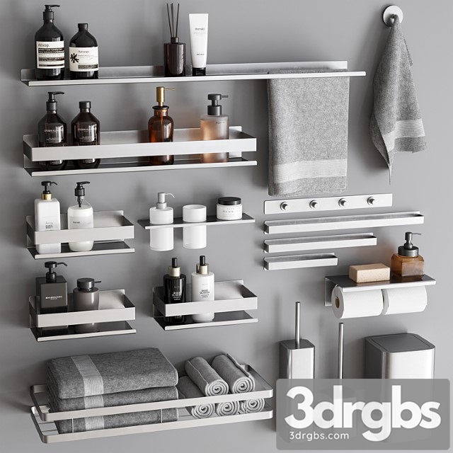 Bathroom Accessories 71 3dsmax Download - thumbnail 1