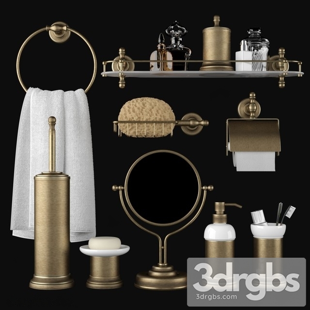 Bathroom Accessories Migliore Mirella 5 3dsmax Download - thumbnail 1