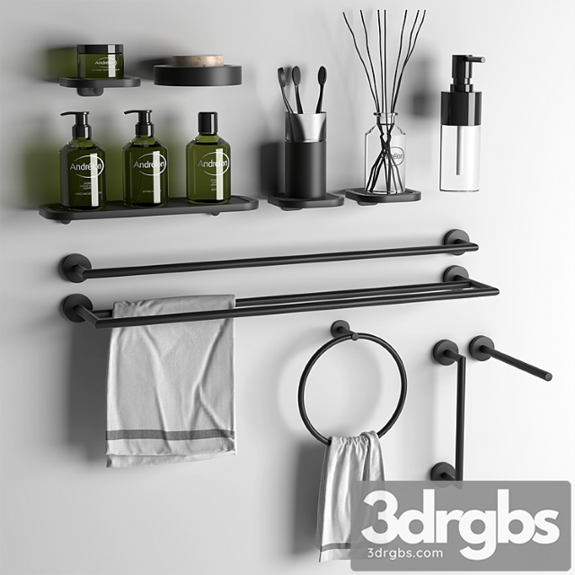 Bathroom accessories set 3 - thumbnail 1