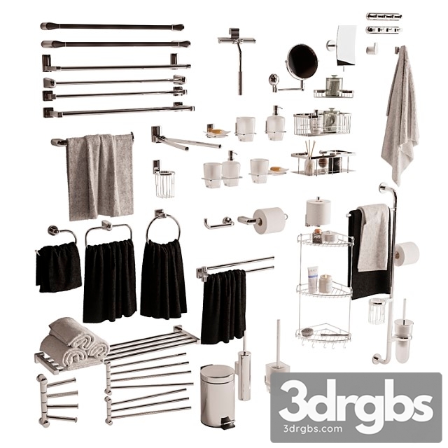 Bathroom Accessories Wasserkraft 1 3dsmax Download - thumbnail 1