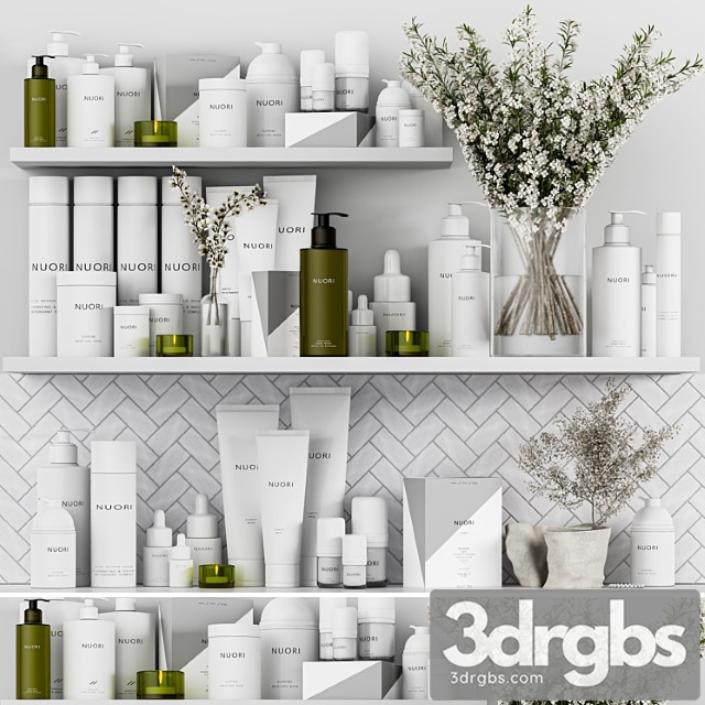 Bathroom Accessories With Nouri Mark 1 3dsmax Download - thumbnail 1