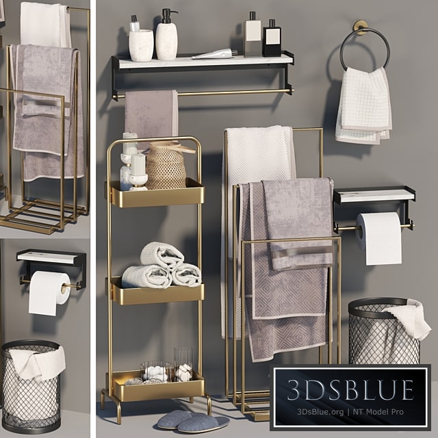 Bathroom accessories02-made company 3DS Max - thumbnail 3