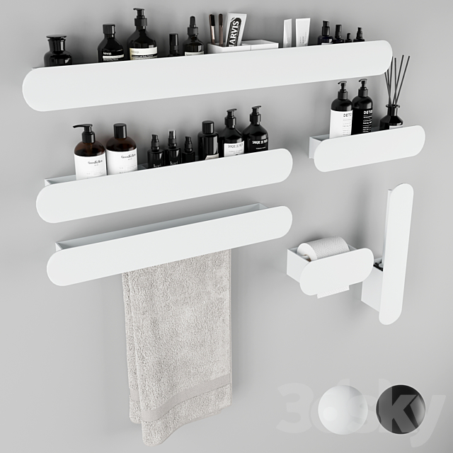 Bathroom accessories_21 3DS Max Model - thumbnail 2