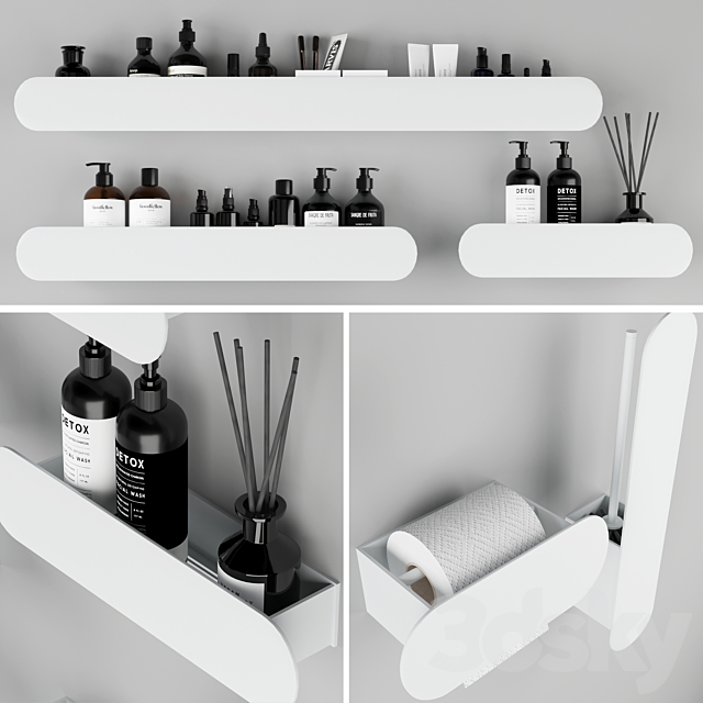 Bathroom accessories_21 3DS Max Model - thumbnail 4