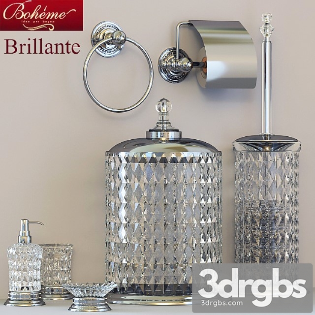 Bathroom Boheme Brillante 3dsmax Download - thumbnail 1