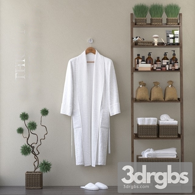 Bathroom Cabinet Baskets 3dsmax Download - thumbnail 1