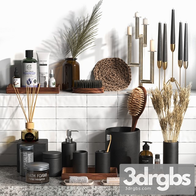 Bathroom Decor 1 3dsmax Download - thumbnail 1