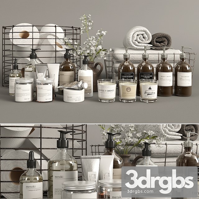 Bathroom Decor 2 3dsmax Download - thumbnail 1