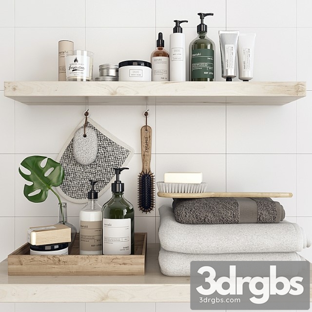 Bathroom Decor 3 3dsmax Download - thumbnail 1