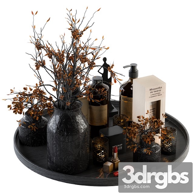 Bathroom Decor Set 07 3dsmax Download - thumbnail 1