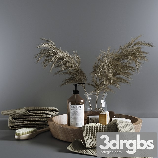 Bathroom Decorative Set 3dsmax Download - thumbnail 1