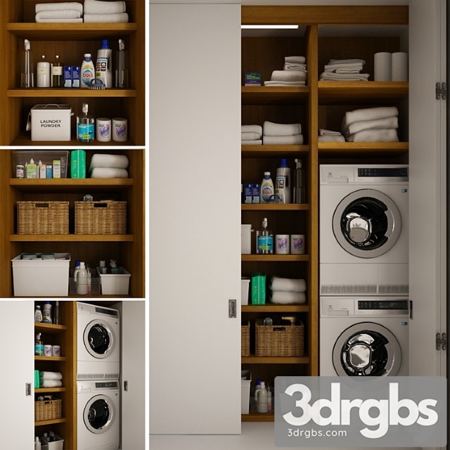 Bathroom Furniture I Bathroom Furniture 04 3dsmax Download - thumbnail 1