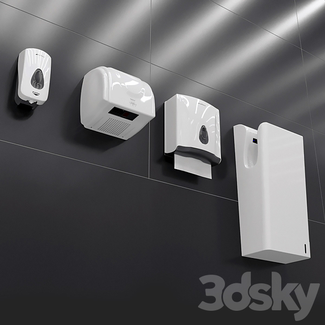 Bathroom Kit: Ksitex 3ds Max - thumbnail 2