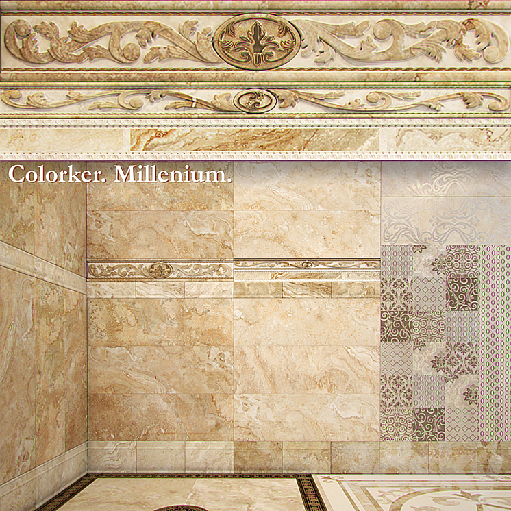 Ceramic tiles Colorker. Millenium. 3DS Max - thumbnail 1