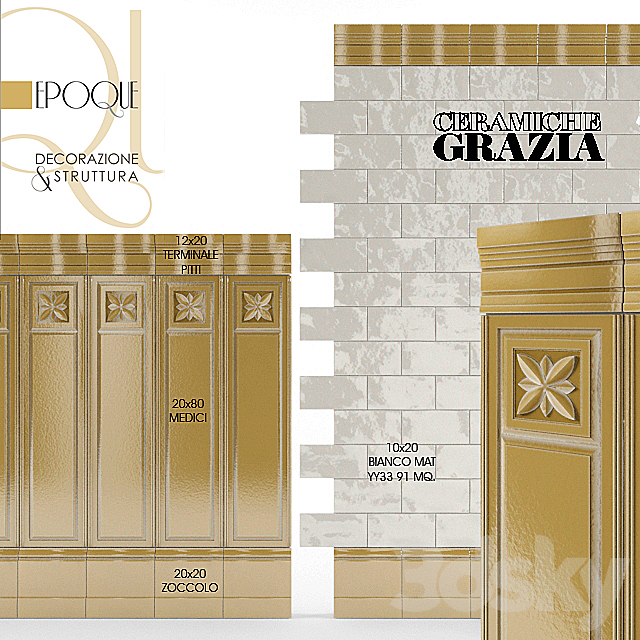 Ceramiche Grazia Epoque 3ds Max - thumbnail 1