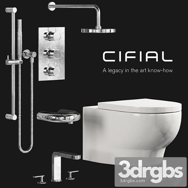 Cifial Bath Solutions 3dsmax Download - thumbnail 1