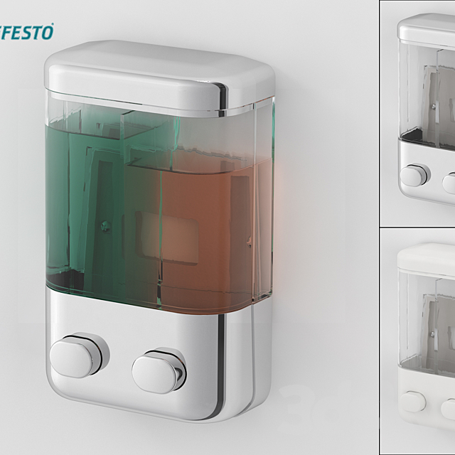 Double dispenser 3ds Max - thumbnail 1