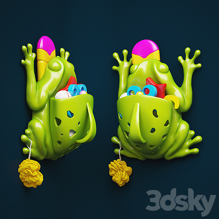 Frog Bath 3DS Max - thumbnail 2