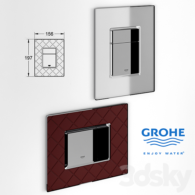 Grohe_Skate Collection 3ds Max - thumbnail 3