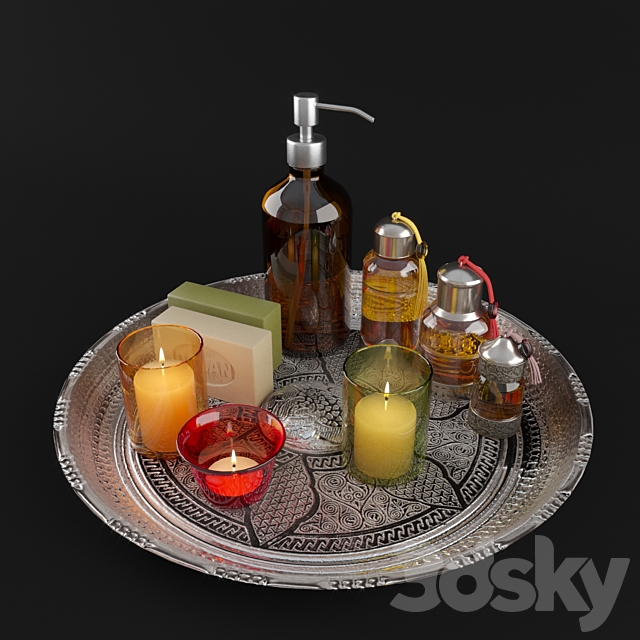 Hammam set 3DS Max Model - thumbnail 2