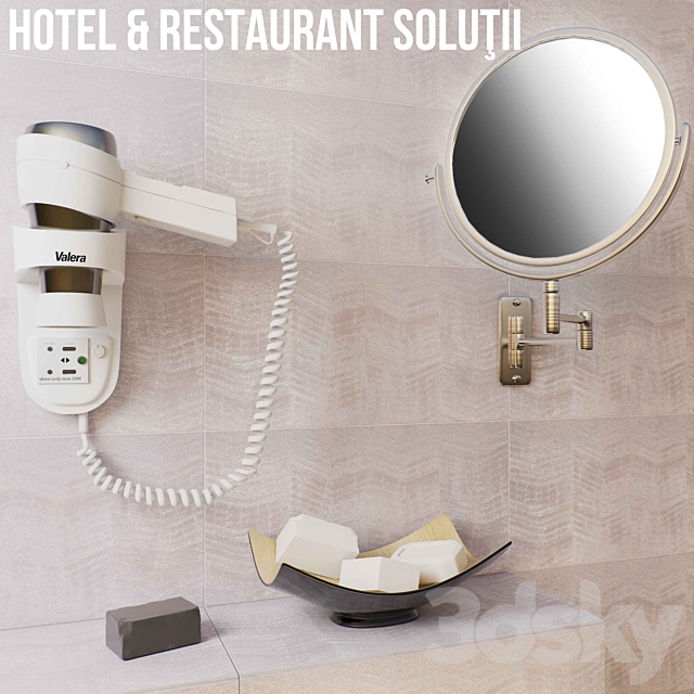 Hotel & Restaurant Soluţii 3DS Max Model - thumbnail 1