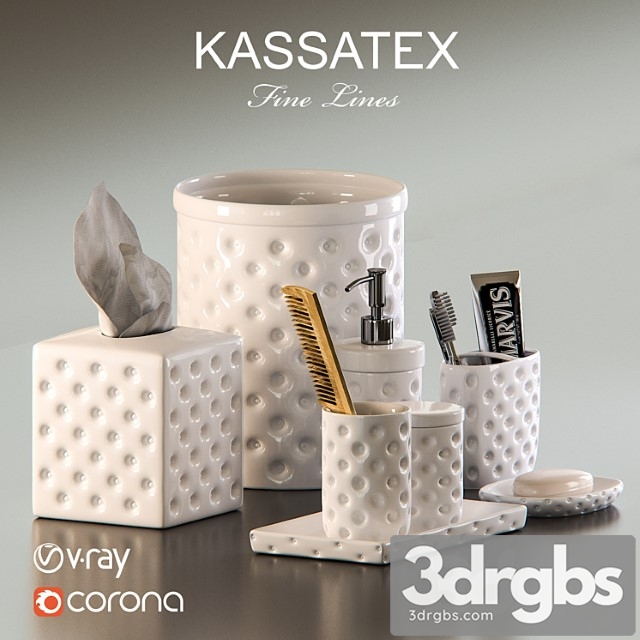 Kassatex Home Savoy Accessories 3dsmax Download - thumbnail 1