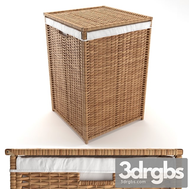 Laundry Basket Branes Ikea 3dsmax Download - thumbnail 1