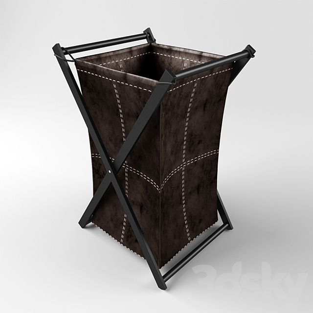 Laundry basket Nicol Lotta 3ds Max - thumbnail 1