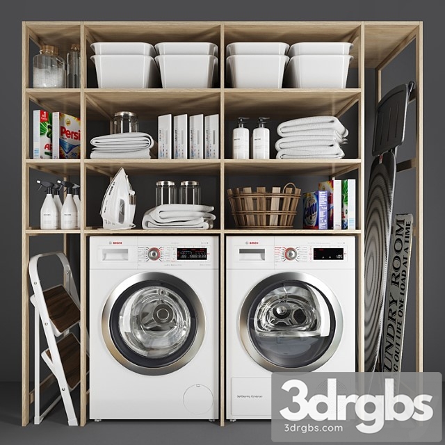 Laundry Decor 2 1 3dsmax Download - thumbnail 1