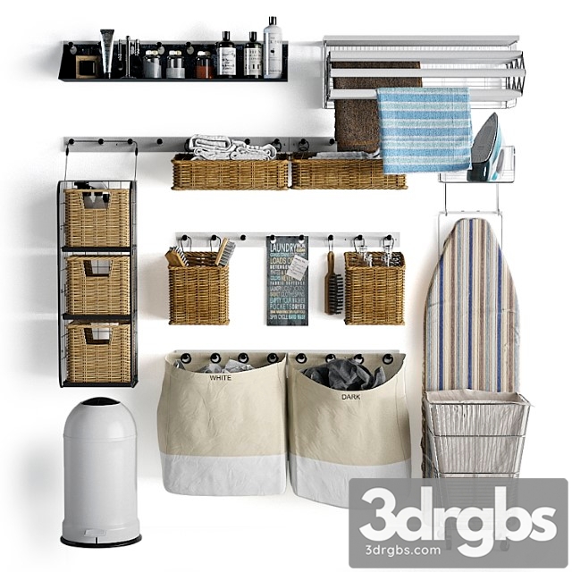 Laundry Decor 2 22 3dsmax Download - thumbnail 1