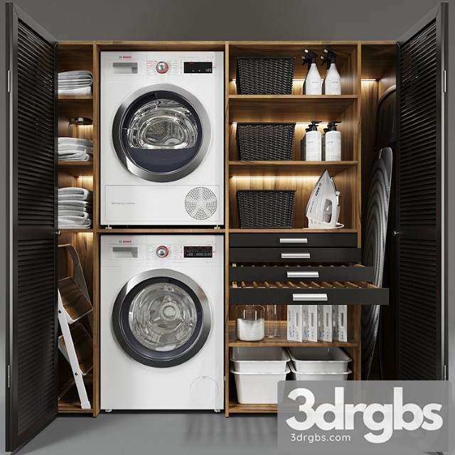 Laundry Decor 2 3dsmax Download - thumbnail 1