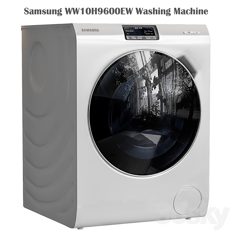 Laundry room 01 3DS Max - thumbnail 2