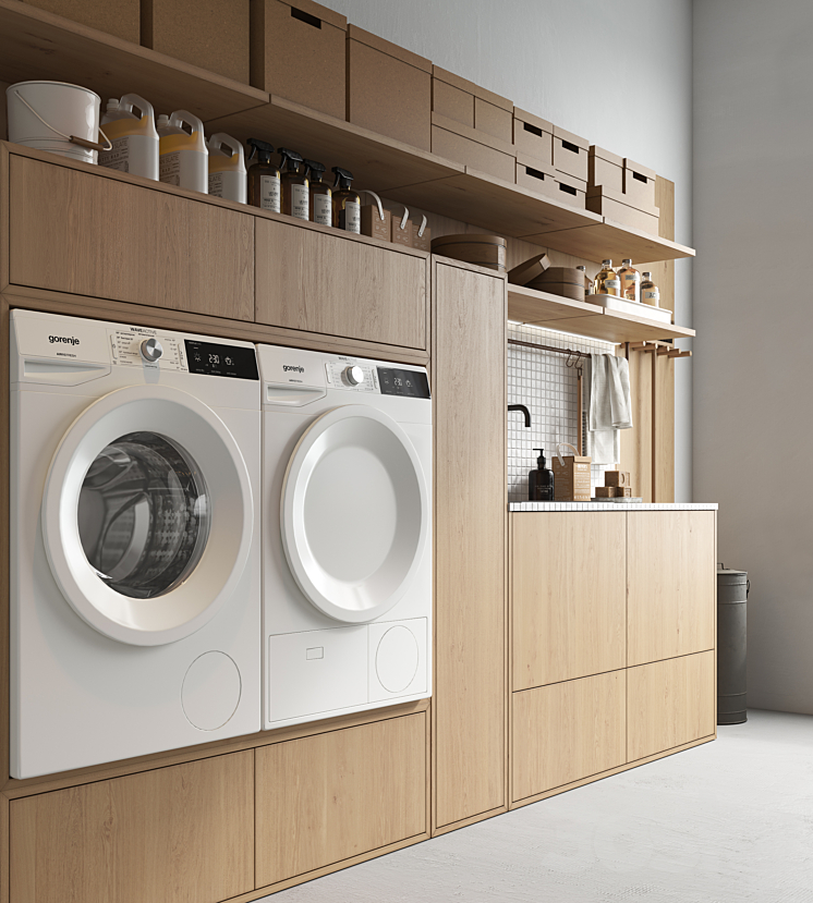 Laundry Room 3DS Max - thumbnail 2