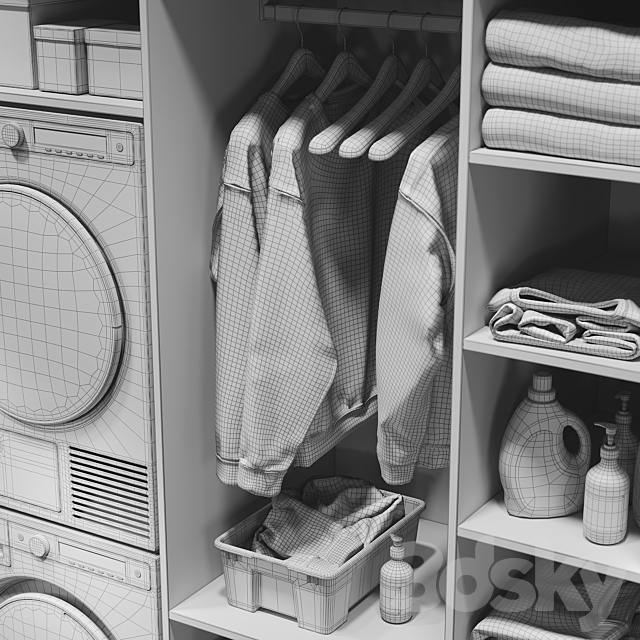 Laundry Room _ 0005 3DSMax File - thumbnail 6