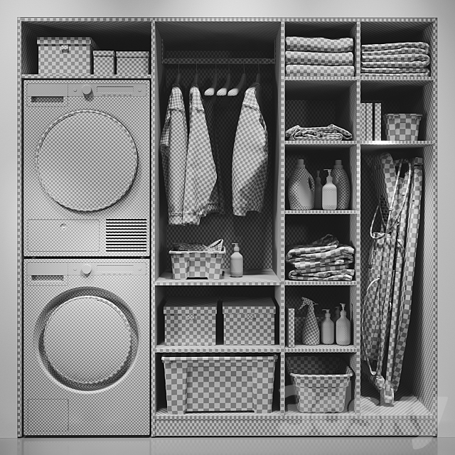 Laundry Room _ 0005 3DSMax File - thumbnail 7