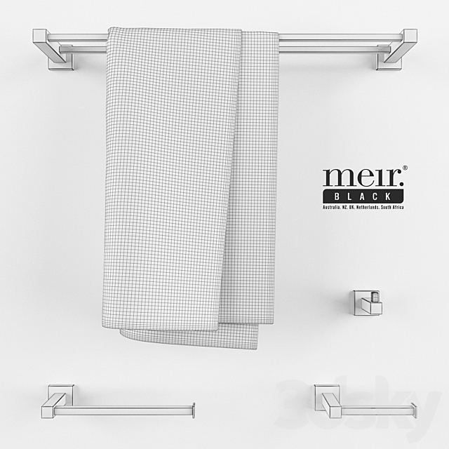 Meir_Black_set_11 3DS Max Model - thumbnail 2