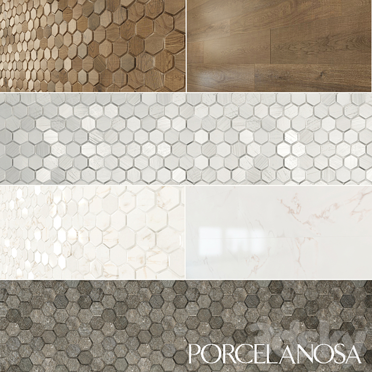 Porcelanosa Forest Chelsea 3DS Max - thumbnail 1