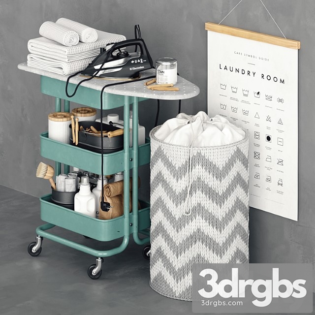 Raskog Ironing Cart 3dsmax Download - thumbnail 1