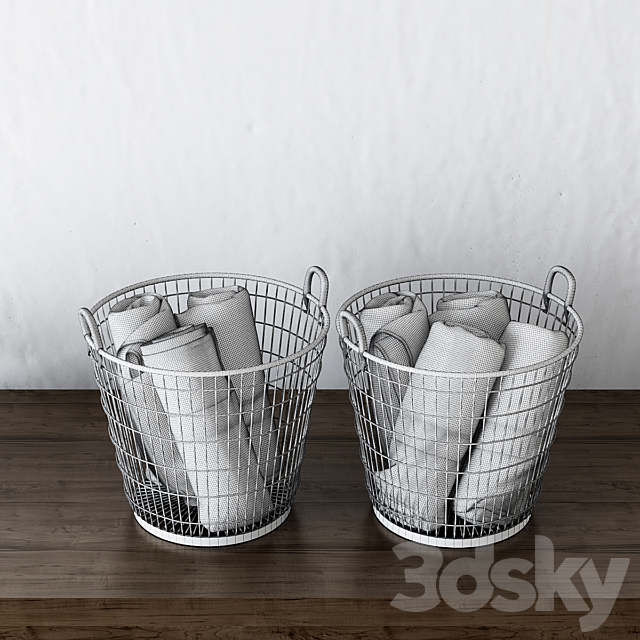 RH 802-GRAM TURKISH TOWEL COLLECTION 3DS Max Model - thumbnail 4