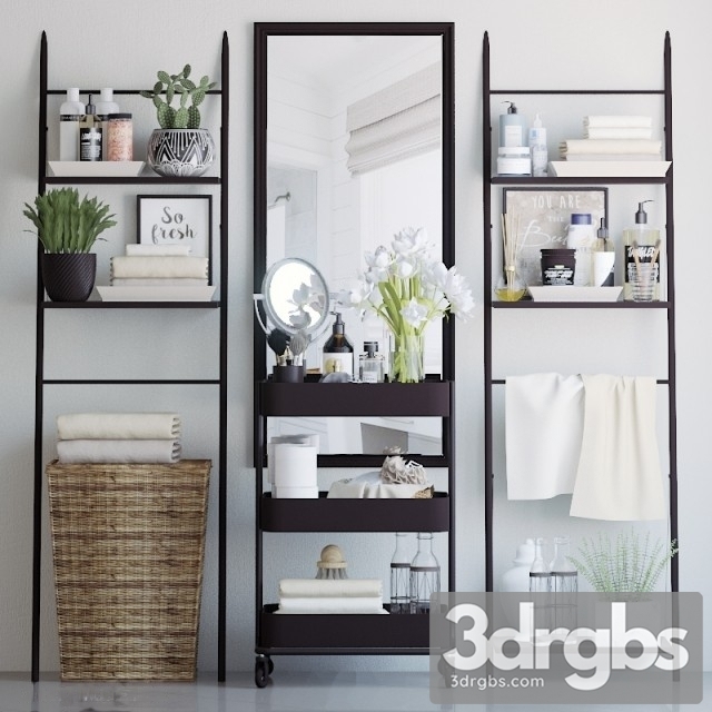 Shelving The Bathroom 5 3dsmax Download - thumbnail 1