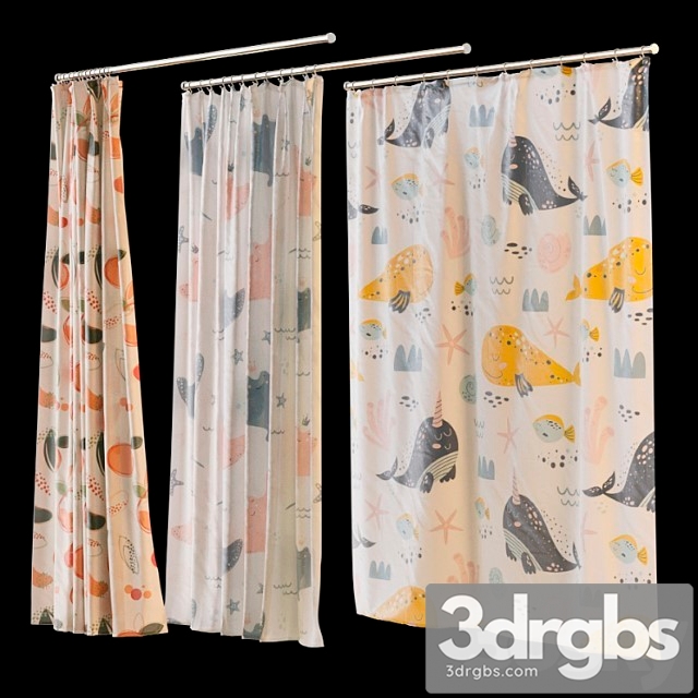 Shower curtain (6 prints) - thumbnail 1