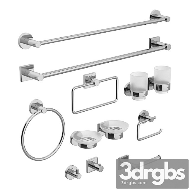 Sonia line bathroom accessories set - thumbnail 1