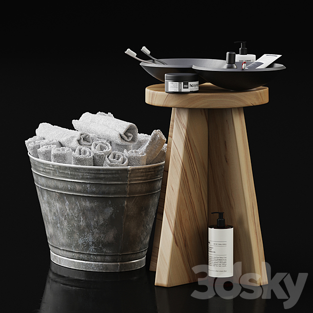 Stuff for bathroom 3DS Max Model - thumbnail 2